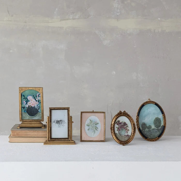 Pewter Frame with Art - Madison's Niche