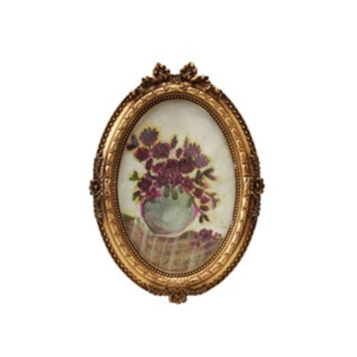 Pewter Frame with Art - Madison's Niche