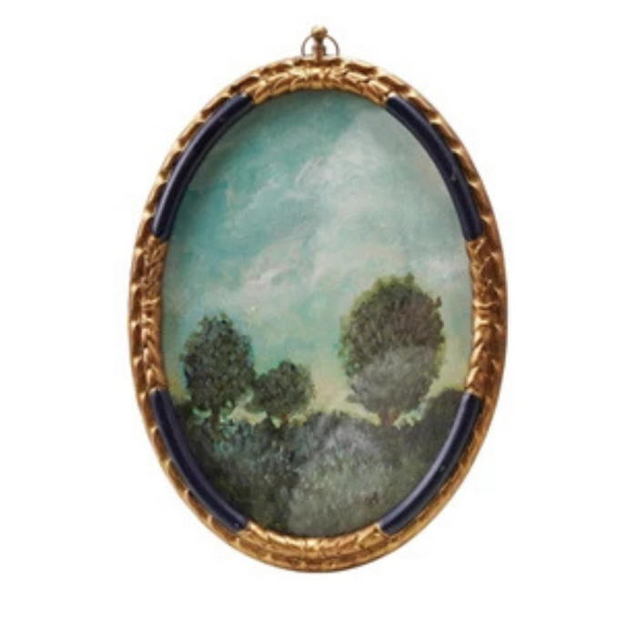 Pewter Frame with Art - Madison's Niche