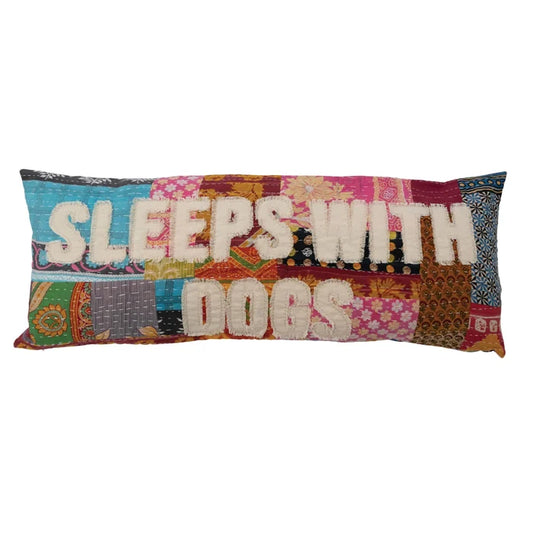 Pillow - Sleeps with Dogs - Madison's Niche