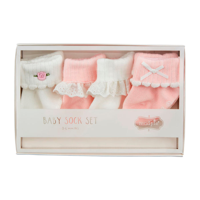 Pink Baby Sock Set - Madison's Niche