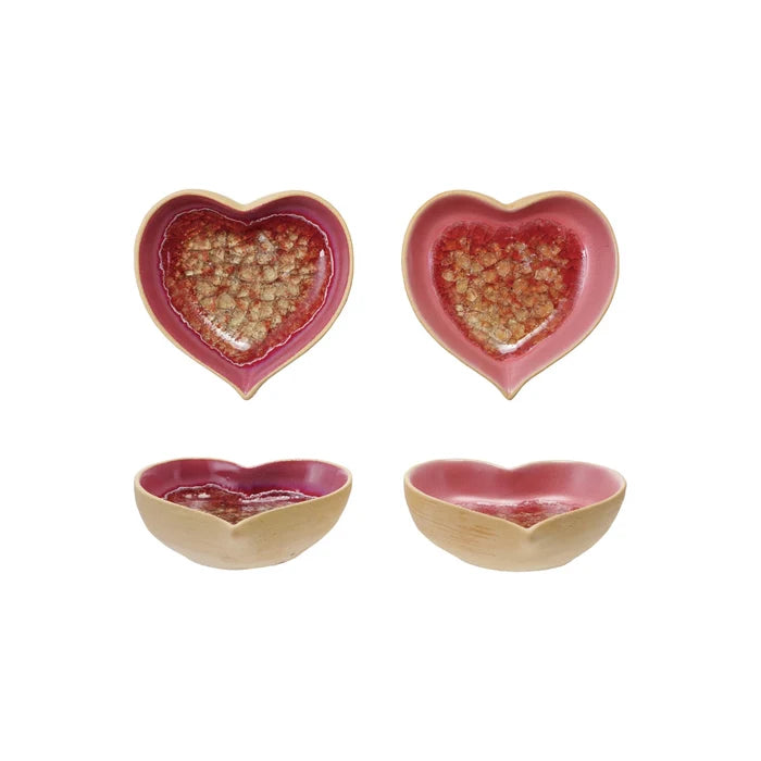 Pink Heart Dish - Madison's Niche
