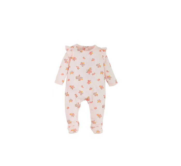 Pink Pointelle Sleeper - Madison's Niche