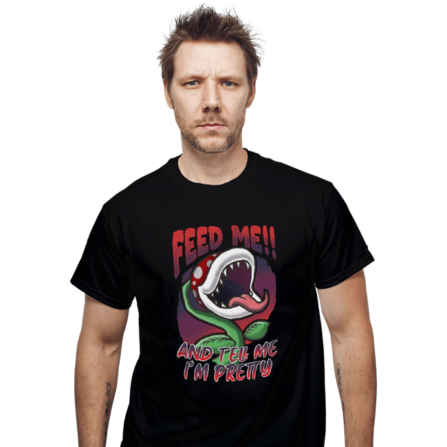 Secret_Shirts T-Shirts, Unisex / Small / Black Piranha