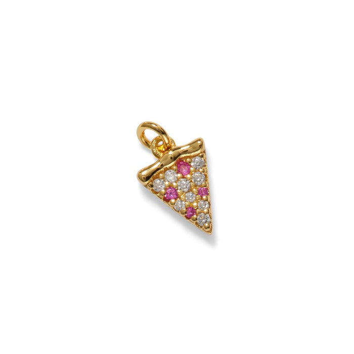 Pizza Charm, Vermeil