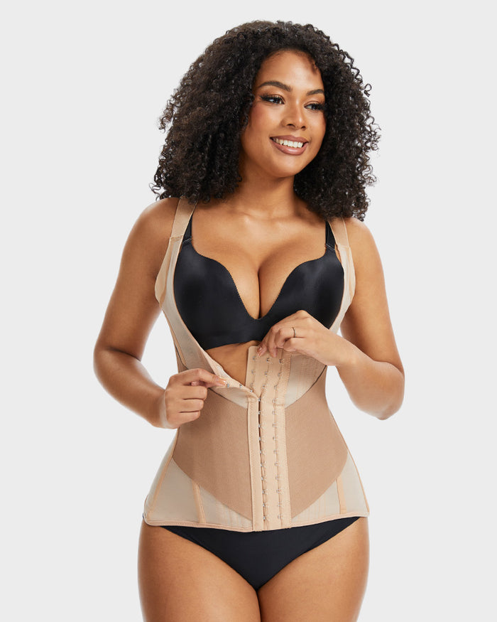 PowerMesh Double-Layer Waist Trainer Shapewear