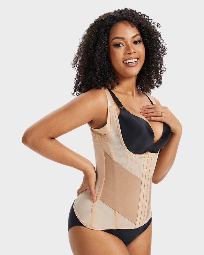 PowerMesh Double-Layer Waist Trainer Shapewear