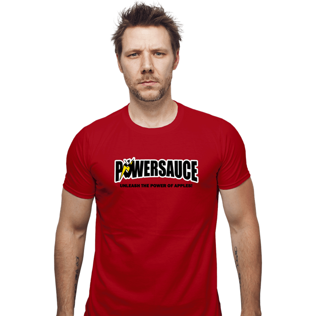 Secret_Shirts Fitted Shirts, Mens / Small / Red Powersauce