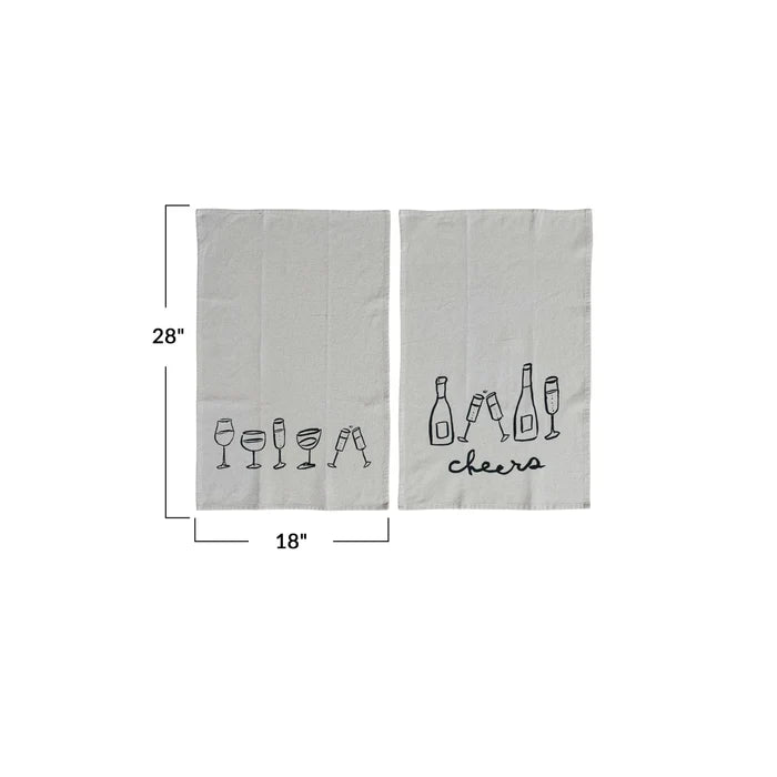Printed Tea Towels - Madison's Niche