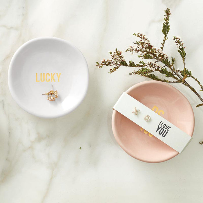 "PS: I Love You" Earrings & Tray Set - Madison's Niche