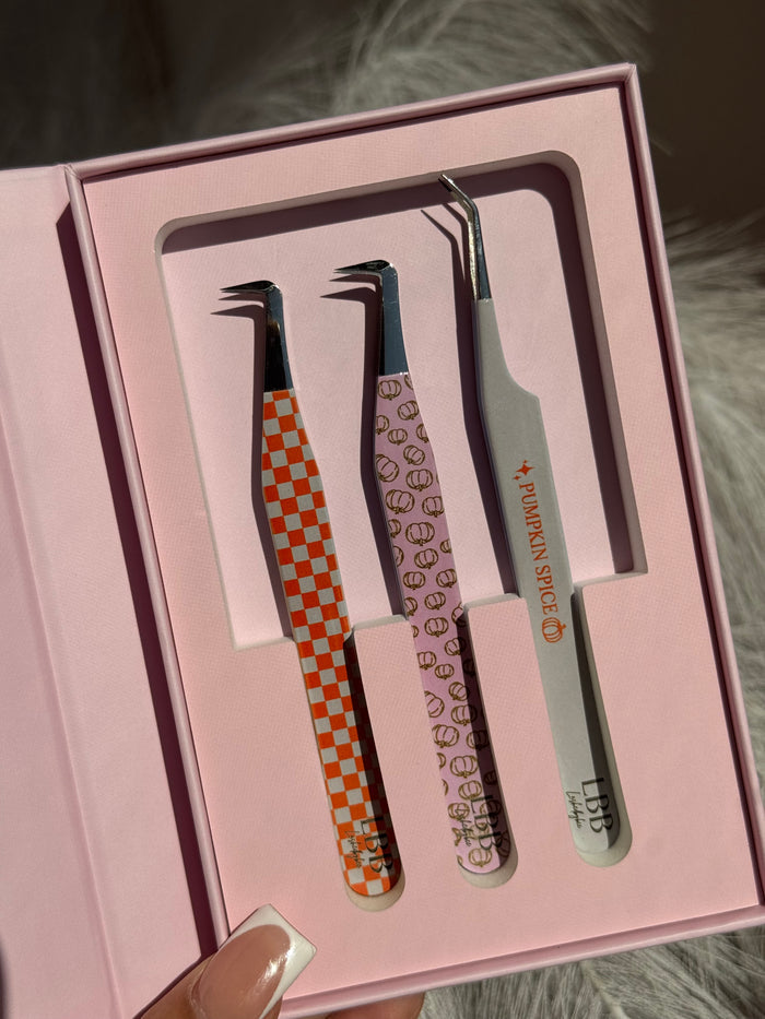 Pumpkin spice tweezer collection