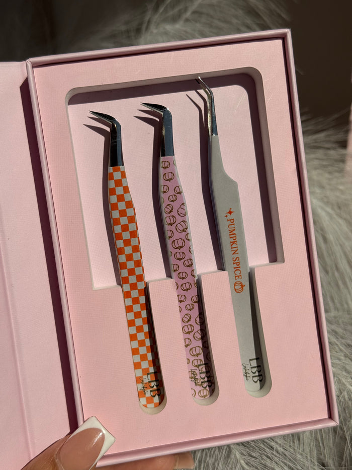 Pumpkin spice tweezer collection