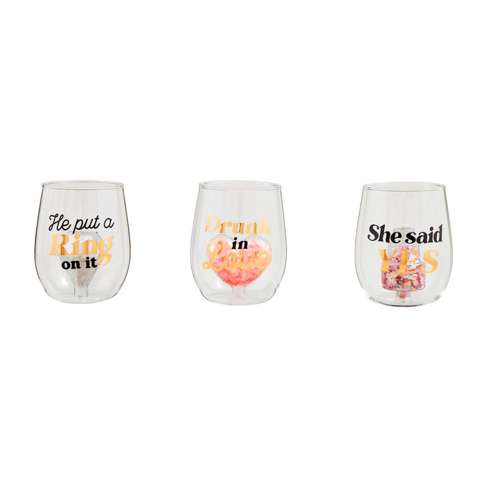 Put A Ring On It Glass - Madison's Niche