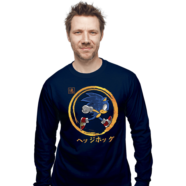 Long Sleeve Shirts, Unisex / Small / Navy