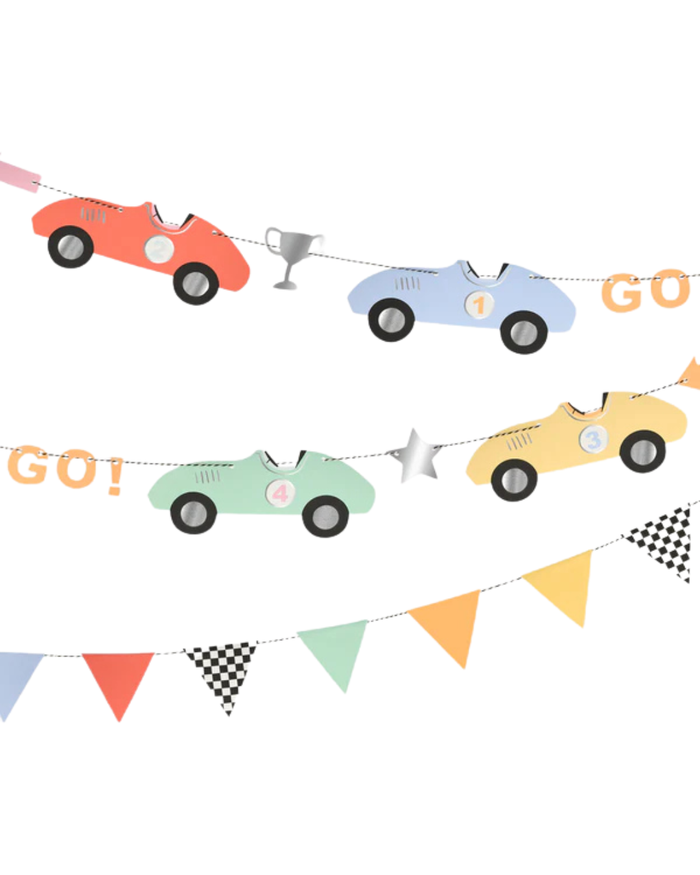 Race Cars Garland
