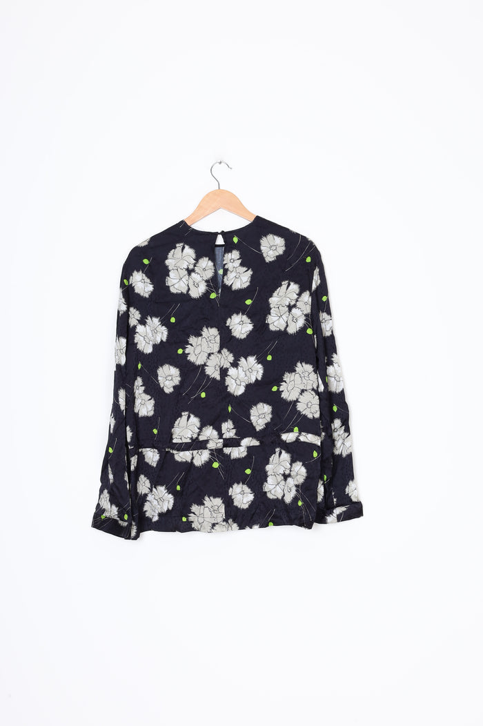 Raey Womens Black Blouse Size 12