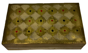 Red & Black Accent Florentine Box.