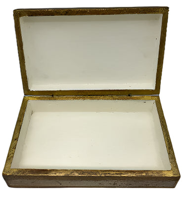 Red & Black Accent Florentine Box.