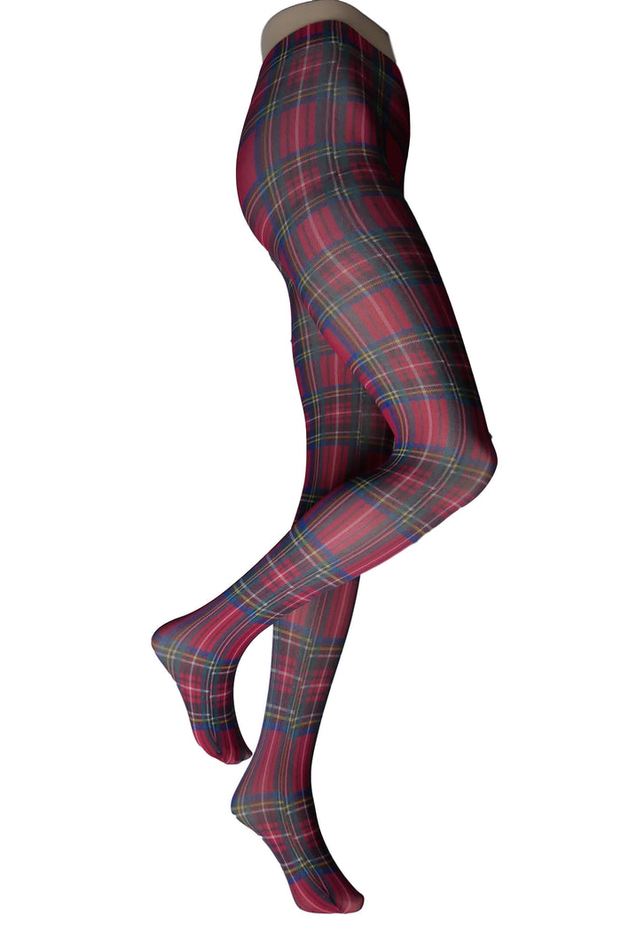 Red Tartan Tights