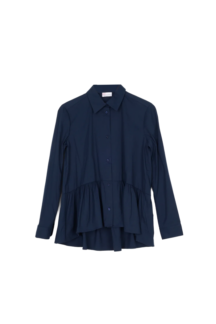 Red Valentino Womens Blue Shirt Size 42