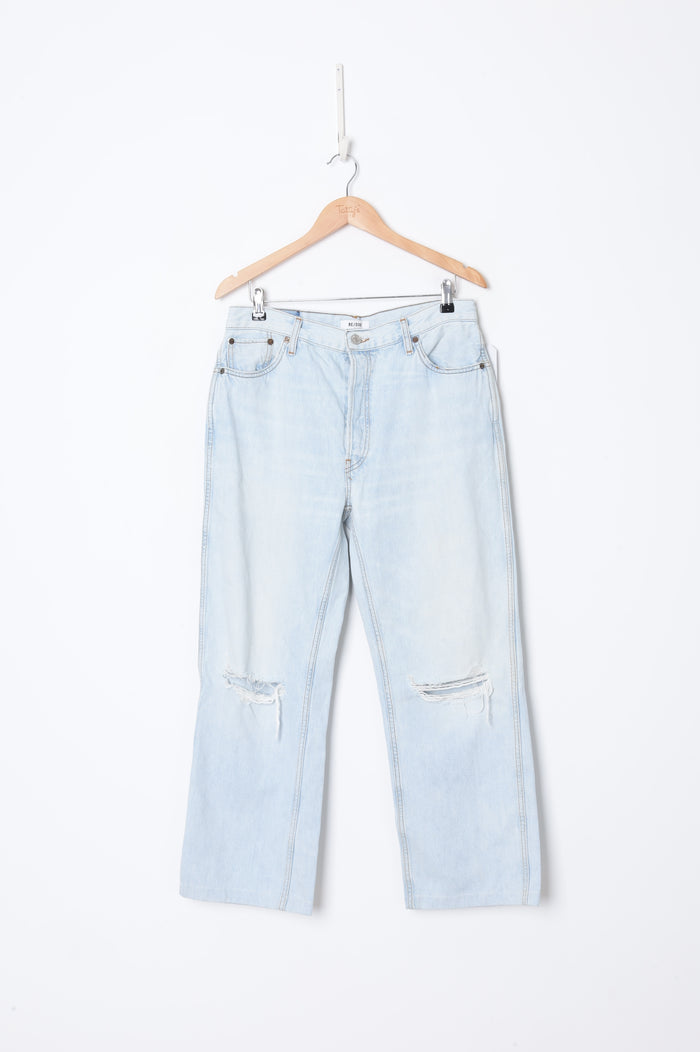RE/DONE Womens Blue Jeans Size W 31
