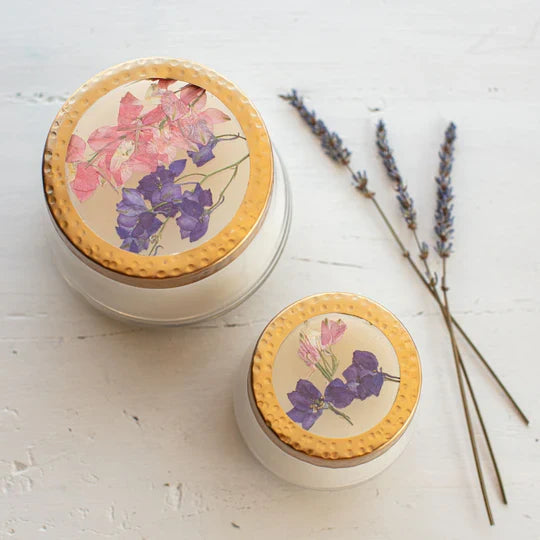 Roman Lavender Glass Candle - Madison's Niche