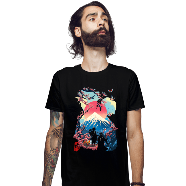 Daily_Deal_Shirts Fitted Shirts, Mens / Small / Black Ronin Rhythms