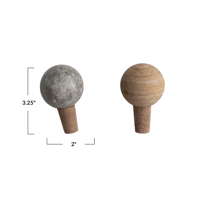Round Bottle Stopper - Madison's Niche
