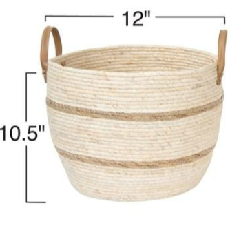 Round Maize Basket - Madison's Niche
