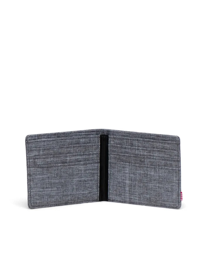 Roy Wallet in Raven Crosshatch - Madison's Niche
