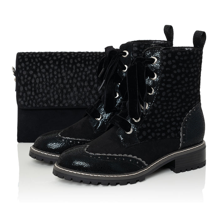 Sante and Matching Adelaide Bag Appaloosa Black