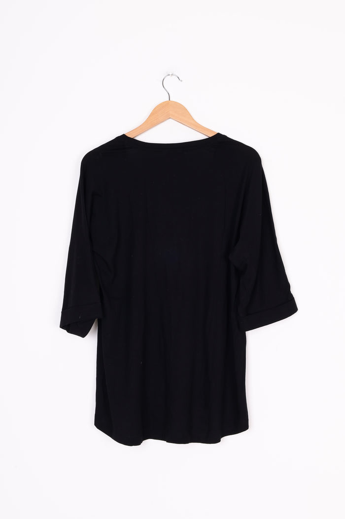 Sass  & Bide Womens Black T-shirt Size M