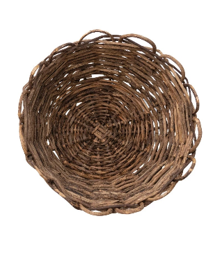 Scalloped Edge Vine Basket - Madison's Niche
