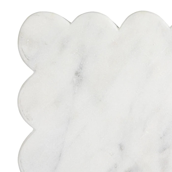Scalloped Marble Board - Madison's Niche