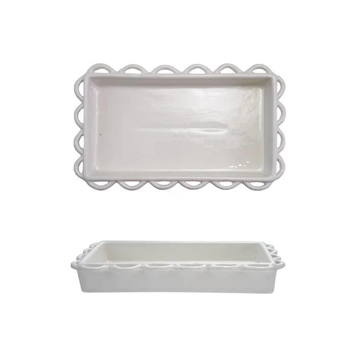 Scalloped Napkin Holder - Madison's Niche