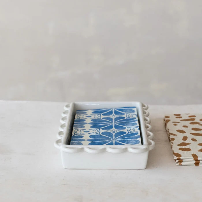 Scalloped Napkin Holder - Madison's Niche