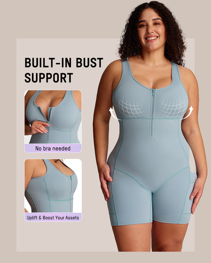 Sculpt & Sweat Sauna Workout Romper