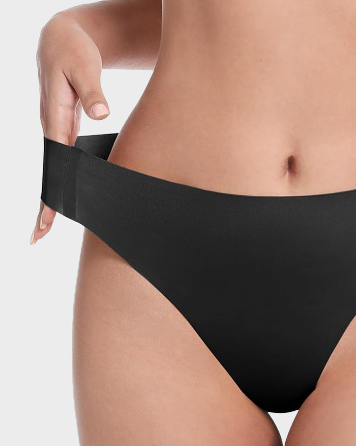 Seamless Camel Toe Cover Thongs (5 PACK)