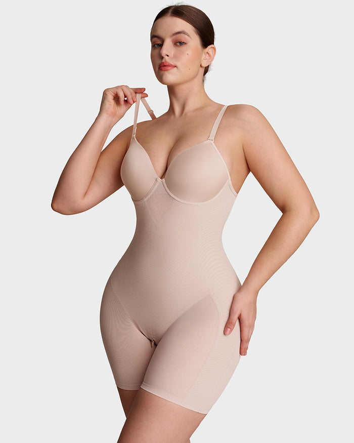 Seamless Full-Body Shaping Bodysuit