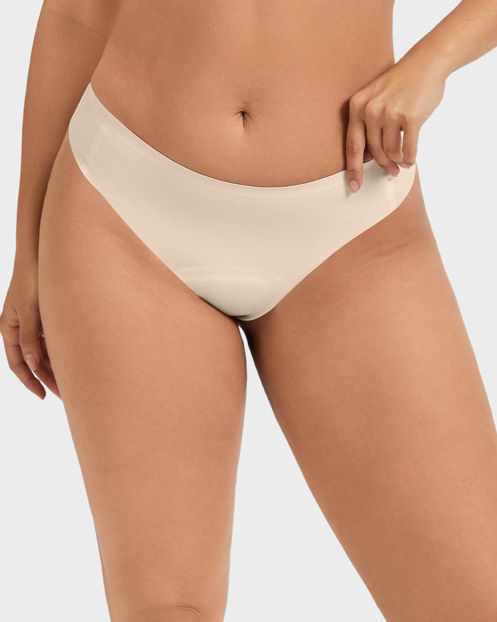 Seamless Invisible Comfort Thongs (5 Pack)
