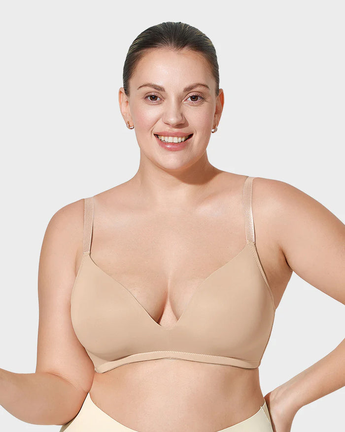 Seamless One-Piece Wireless Bra
