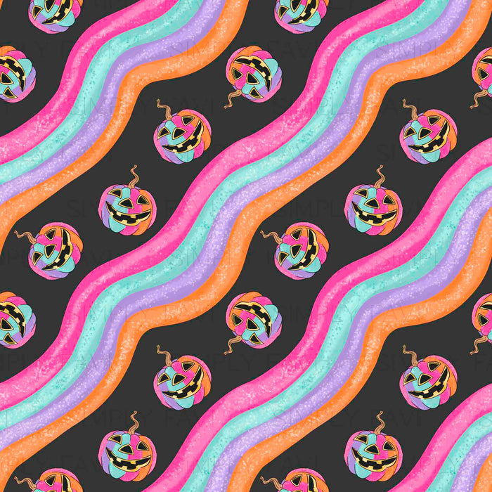 Semi Exclusive | Bright Girly Pumpkin Set (3 ea.)