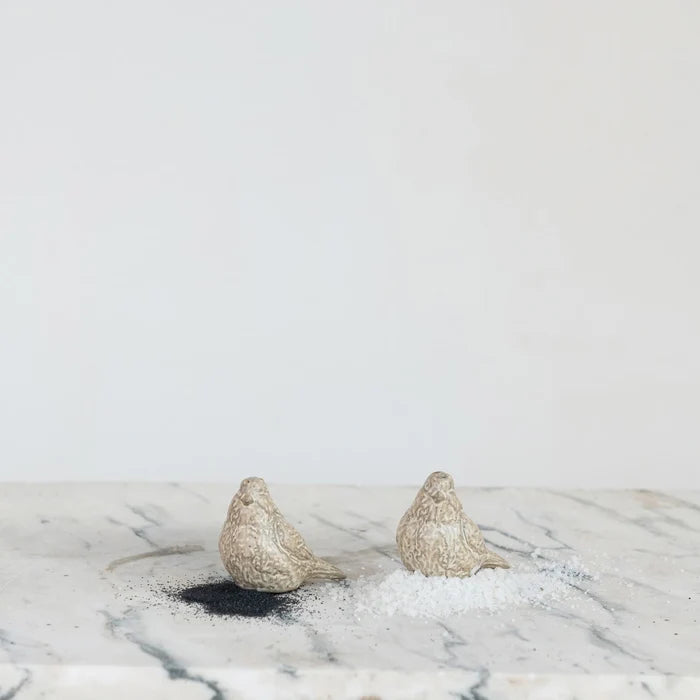 Set Of 2 Bird Salt And Pepper Shaker - Madison's Niche
