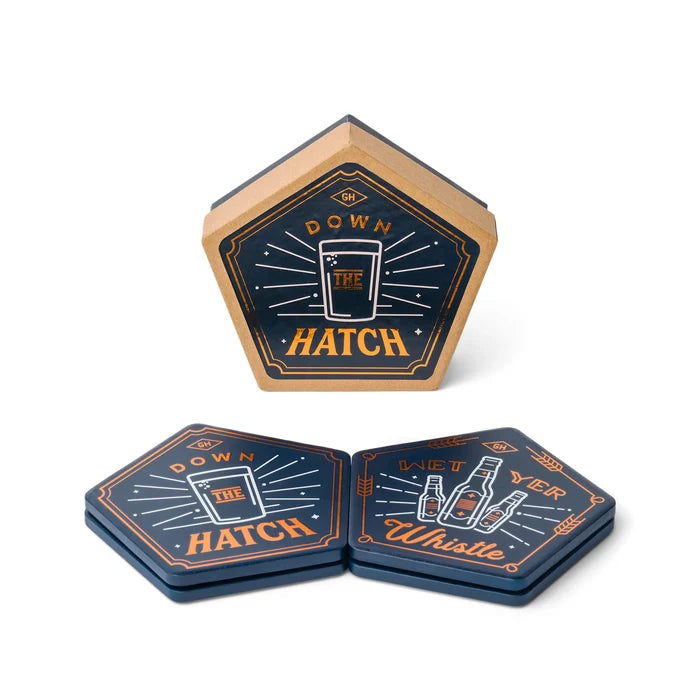 Set of 4 Beer Coasters - Madison's Niche