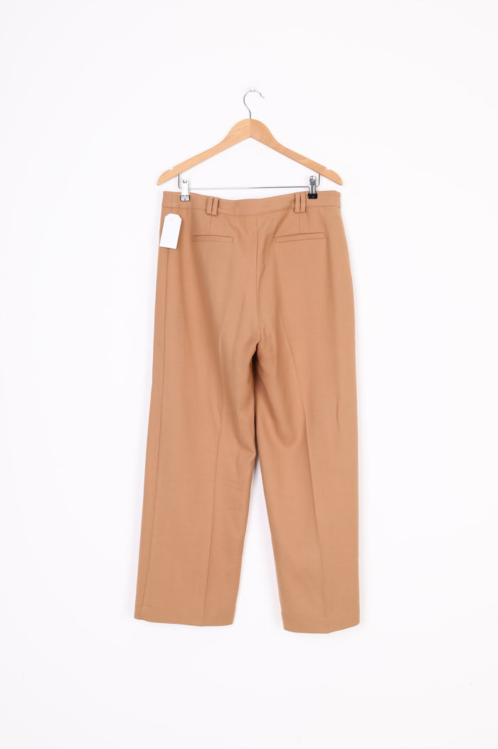 Sezane Womens Brown Pants Size 44