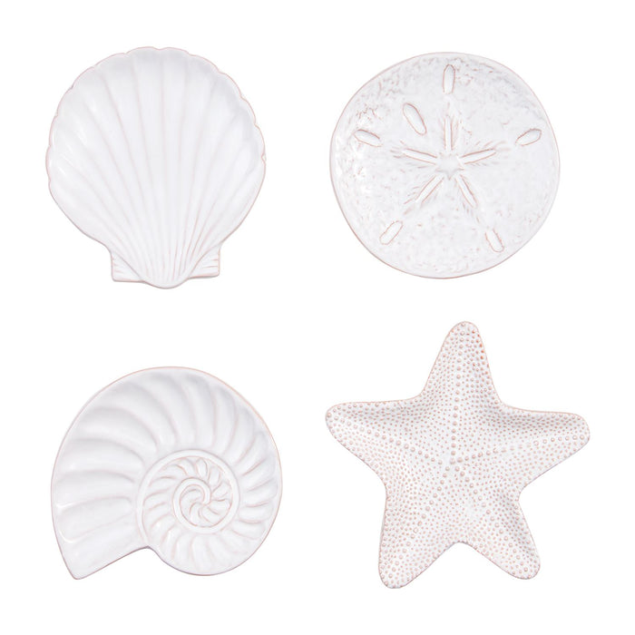 Shell Tidbit Plates - Madison's Niche