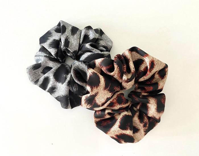 Silk scrunchies