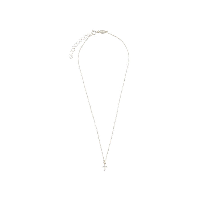 Silver Cross Necklace - Madison's Niche