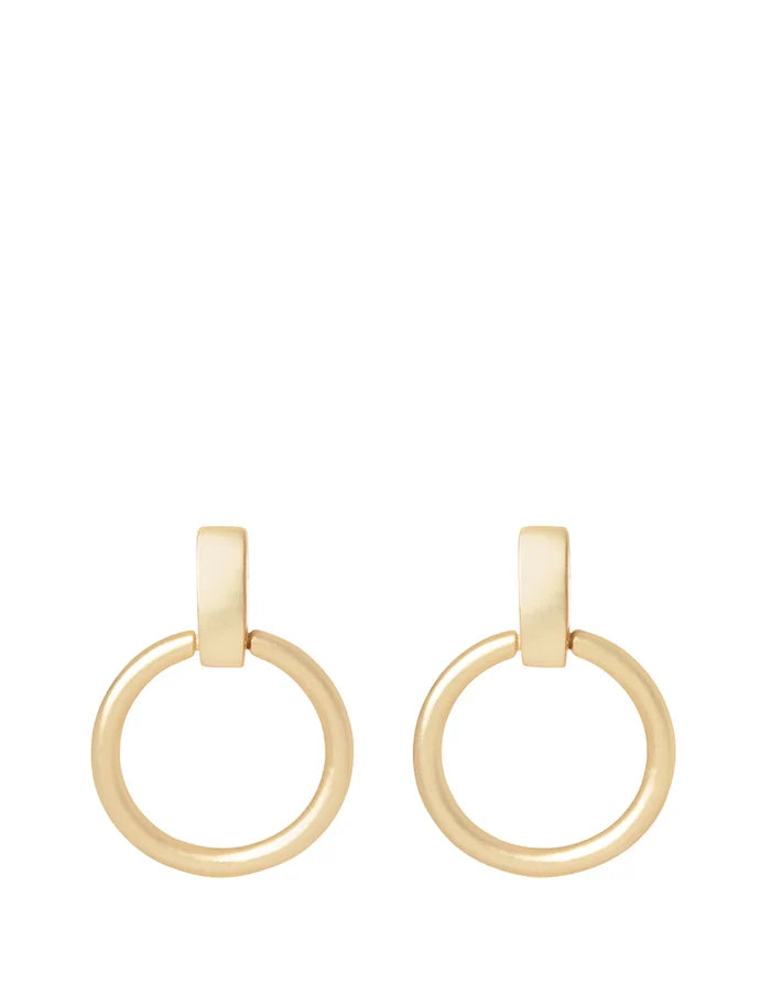 Simple Ring Earrings - Madison's Niche