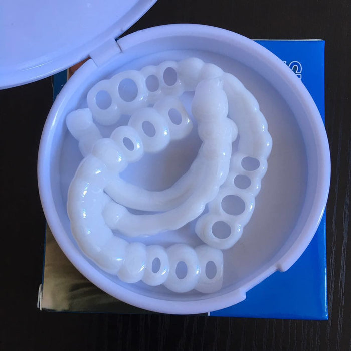 Simulation Whitening Lower Row Braces Teeth Whitening Kit Upper Row Dentures Braces
